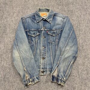 Vintage Levi's Jean Jacket Men's Small 80's Type 3 Trucker Made In USA